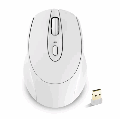 Souris Sans Fil Advance Feel 1600DPI - Blanc