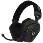 Micro Casque Gamer Sans Fil AQIRYS ALNAIR - Bluetooth - Noir