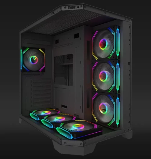 Boitier Gaming Aqirys Titan Mid Tower ATX/ARGB - Noir