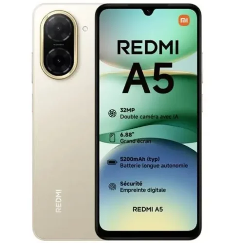 Smartphone Xiaomi Redmi A5 4G 3Go 64Go - Gold