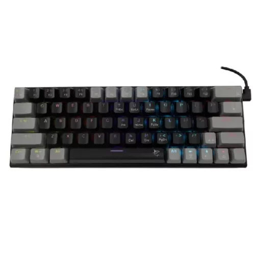 Clavier Wakizashi 2 US Black/Grey - Blue switches - Noir