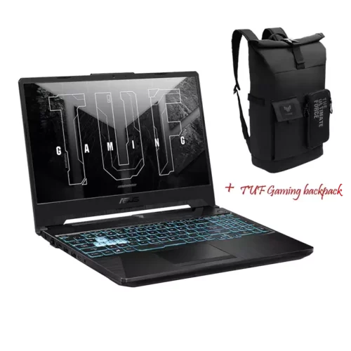 Pc Portable Gamer Asus TUF A15 - FA506NCG-HN314W / Ryzen 7 / 16Go / 512 Go SSD / RTX 3050 / Windows 11 - Noir + Sac à dos ASUS